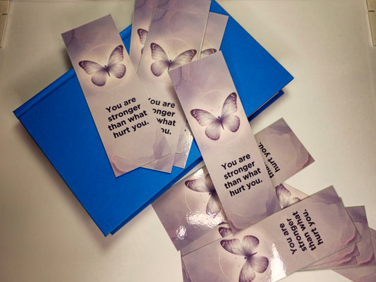 October Awareness Bookmark – Inspirational Message