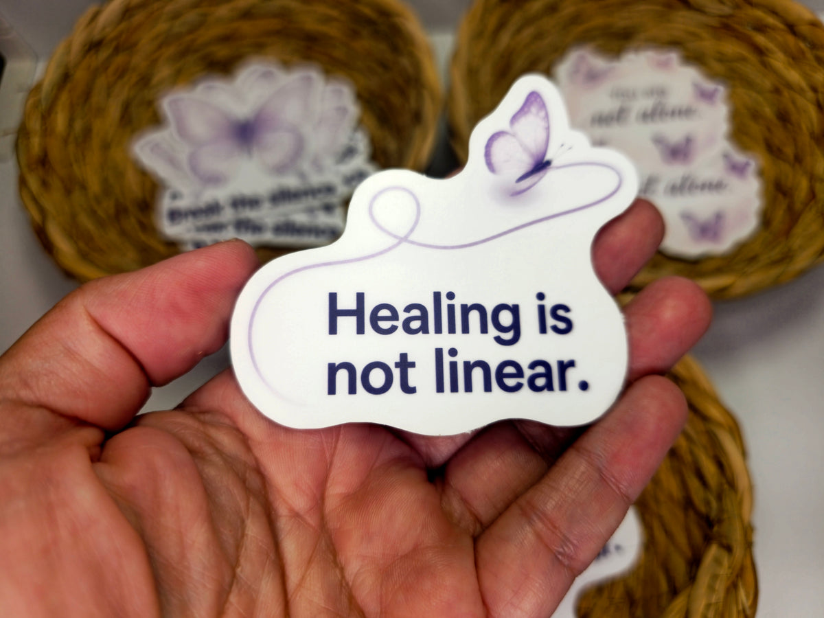 October Awareness Stickers – Individual or Set of 3